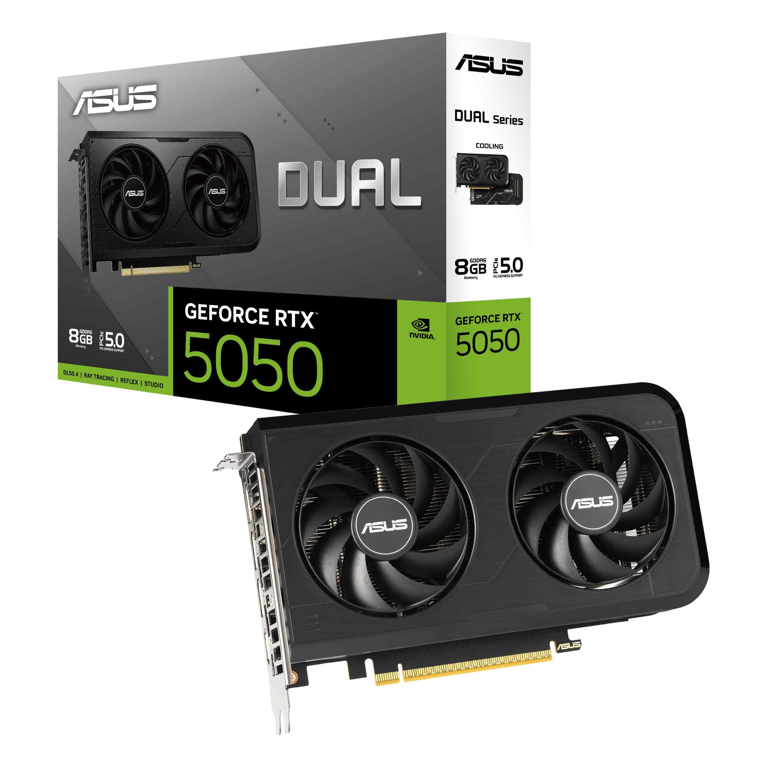 Amazon.com: ASUS Dual GeForce RTX™ 5050 8GB GDDR6 (PCIe 5.0, 8GB Amazon.com: ASUS Dual GeForce RTX™ 5050 8GB GDDR6 (PCIe 5.0, 8GB